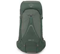 Osprey Aura AG LT Mochilas para mujeres - Suspensión ventilada AntiGravity - Compartimento interno para depósito de hidratación - Cubierta incluida, Koseret/Darjeeling Spring Green, XS/S, 50 L
