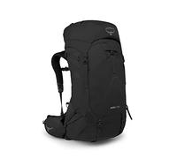 Osprey Aura AG LT Mochilas para mujeres - Suspensión ventilada AntiGravity - Compartimento interno para depósito de hidratación - Cubierta para lluvia incluida, Black, XS/S, 65 L