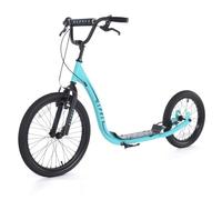 Osprey BMX Patinete scooter todoterreno, adultos y niños. 2 ruedas grandes, gran estabilidad en terreno irregular. Manillar ajustable, frenos. ¡Patinete de acrobacias y bicicleta de montaña en uno!