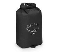 Osprey Ultralight Saco Impermeable, 6L, Black | Accesorio para exteriores, cubierta de lluvia, bolsa seca, organizador de embalaje, almacenamiento impermeable, color negro