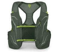 Osprey Duro / Dyna Chalecos para Correr - Diseño Ligero y sin Rebote - Bolsillos Inteligentes - Gráficos Reflectantes - Sistema de hidratación Integrado, Seaweed Green/Limon, Chaleco para Hombre, M