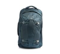 Osprey Fairview 55 W Mochila de viaje verde azul, polyester, 35 x 55 x 23cm