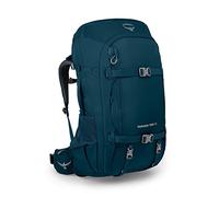 Osprey Farpoint / Fairview Mochilas de viaje - Solución versátil y cómoda para trotamundos - Ligera y duradera - Panel trasero Airscape, Night Jungle Blue, Mujeres, 50 L