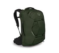 Osprey Farpoint/Fairview Mochilas de viaje - Solución versátil y cómoda para trotamundos - Ligera y duradera - Panel trasero Airscape, Gopher Green, Hombres, 40 L
