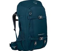 Osprey Farpoint / Fairview Mochilas de viaje - Solución versátil y cómoda para trotamundos - Ligera y duradera - Panel trasero Airscape, Night Jungle Blue, Mujeres, 50 L