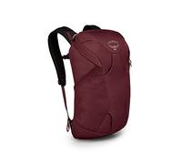 Osprey Farpoint/Fairview Mochilas de viaje unisex - Bolsillos de malla - Funda para portátil o bolsa de hidratación - Desmontable con mochilas de la serie, Zircon Red, 15 L, Zircon Red, 15 L