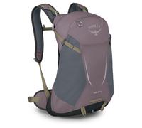 Osprey Hikelite Mochila de senderismo unisex, 18L, Graphite Purple | Mochila de viaje, mochila de camping, cubierta de lluvia, transporte en clima húmedo, color morado, tamaño OS