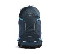 Osprey Hikelite 28 M/L Mochila de senderismo azul oscuro, nylon, 34 x 59 x 25cm