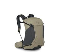 Osprey Hikelite - Mochila de senderismo duradera de 28 L, mochila de viaje con cubierta para lluvia para hombres y mujeres, color marrón oliva
