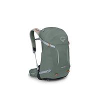 Osprey Hikelite Mochilas de senderismo unisex - Ligera - Suspensión AirSpeed - Cubierta para lluvia incluida, Pine Leaf Green, M/L, 32 L