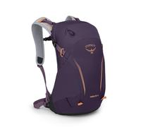 Osprey Hikelite Unisex Mochila, 18L, Purple Ink/Purple Dusk/Cheddar Orange, O/S