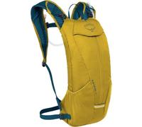 Osprey Katari - Mochila de Ciclismo para Hombre, 7 L, con depósito hidráulico, Color Amarillo Primavera