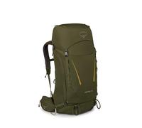 Osprey Kestrel 48 (Panel posterior AirScape moldeado por inyección | Funda para lluvia integrada incluida | Mochila robusta estilo rucksack | Fijación para bastones de trekking) - Moss Green L-XL