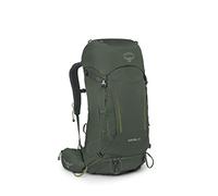 Osprey Kestrel Mochilas de senderismo para hombres - Diseño duradero para cualquier entorno al aire libre - Panel trasero Airscape - Cubierta para lluvia incluida, Bonsai Green, S/M, 58 L