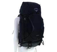 Osprey Kyte Mochilas de senderismo para mujeres - Diseño duradero para cualquier entorno al aire libre - Panel trasero Airscape - Cubierta para lluvia incluida, Black, XS/S, 48 L