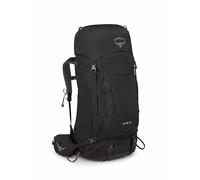 Osprey Kyte Mochilas de senderismo para mujeres - Diseño duradero para cualquier entorno al aire libre - Panel trasero Airscape - Cubierta para lluvia incluida, Black, XS/S, 48 L