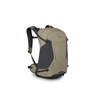 Osprey Mochila de senderismo duradera Hikelite 26L - Mochila de viaje con funda de lluvia para hombres y mujeres, color marrón oliva