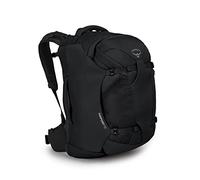 Osprey Mochila de viaje Farpoint para hombre, Negro, Talla única
