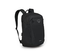 Osprey Mochilas de la colección Campus - Panel trasero Airscape - Compartimentos internos de organización - Soporte para luz Blinky - Funda para portátil, Black, 27 L