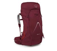 Osprey Aura AG LT Mochilas para mujeres - Suspensión ventilada AntiGravity - Compartimento interno para depósito de hidratación - Cubierta para lluvia incluida, Antidote Purple, M/L, 50 L