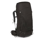 Osprey Kestrel Mochilas de senderismo para hombres - Diseño duradero para cualquier entorno al aire libre - Panel trasero Airscape - Cubierta para lluvia incluida, Black, L/XL, 58 L