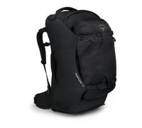 Osprey Farpoint / Fairview Mochilas de viaje - Solución versátil y cómoda para trotamundos - Ligera y duradera - Panel trasero Airscape, Black, Hombres, 70 L