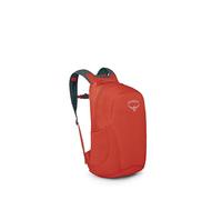 Osprey Mochilas ultraligeras - Accesorios para exteriores - Portátil y ultraligero - Organización ligera - Protección impermeable - Diseño sostenible, Mars Orange, Mochila, 18 L