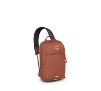 Osprey Nebula Shoulder Sling Bag - Mochila cruzada con funda para portátil y bolsillo para botellas, color naranja jaspeado