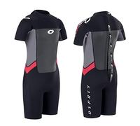 Osprey niño Corto Origin Neopreno Corto Verano, Niños, Color Negro/Rojo, tamaño L