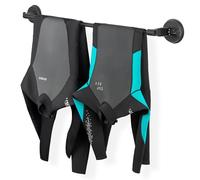 Osprey Percha Extensible Resistente para Traje de Neopreno y Traje seco, con ventosas para Secado rápido, se Adapta a Dos Trajes de Neopreno, Color Negro