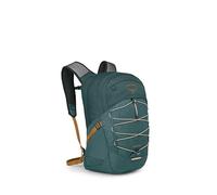 Osprey Quasar 26 (Elegante mochila para diario | Funda acolchada para portátil de 13" | Panel posterior transpirable | Almacenamiento exterior con cordón elástico) - Torrent Blue Heather