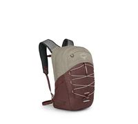 Osprey Quasar mochila unisex para desplazamientos diarios Sawdust Tan/Raisin Red O/S