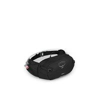 Osprey Seral/Savu Riñoneras de Ciclismo de montaña Unisex - Estabilidad en el Recorrido - Depósito Lumbar en Seral - Portabotellas en Savu, Black, 4 L