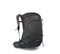 Osprey Stratos 24 Nirvana Blue, Negro cuervo, 34 litros