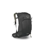 Osprey Stratos - Mochila de senderismo para hombre (paquete de 1), Negro cuervo, 24 liters, 24 litros