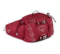 Osprey Talon Mochilas multisport para hombres - Panel trasero Airscape - Ajuste ventilado y ceñido al cuerpo - Ligera y rápida para cualquier terreno, Cosmic Red, Talla única, 6 L