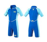 Osprey Traje Corto de Buceo niños, con protección SPF 50+, 2 mm, Niños, Shorty Octopus SPF 50 Plus 3/2 mm, Octopus - Blue