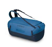 Osprey Transporter Bolsa de Viaje Unisex, 95L, Blue Flame/Scoria Blue | Bolsa de equipo, fin de semana, resistente al agua, protección de equipo de viaje, color azul, tamaño OS
