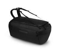 Osprey Transporter Bolsa de Viaje Unisex, 95L, Raven Black/Black | Bolsa de equipo, fin de semana, resistente al agua, protección de equipo de viaje, color negro, tamaño OS
