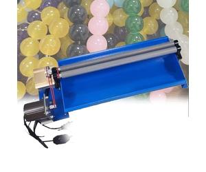 OSPSHPG Máquina semiautomática para ensartar Abalorios, 0-1600 RPM, regulación Continua de la Velocidad, Ancho de Rodillos Ajustable, Segura y rápida, para la fabricación de Joyas