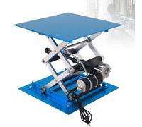 OSPSHPG Plataforma Elevadora Eléctrica, Pequeño Soporte Elevador De Laboratorio, Dimensiones De La Mesa 30×30 Cm, Rango De Altura 9-36 Cm, con Control Remoto, Carga 25 Kg, para Producción Industrial,