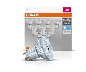 OSRAM 036703 Bombilla LED, GU10, Blanco, 10 Unidades