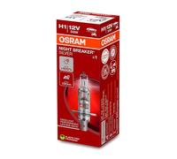 OSRAM 1 H1 B 55W12V+100, NIGHT BREAKER SILVER, Estuche plegable (1 lámpara)