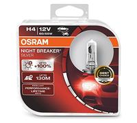 OSRAM 1 H4 B 55/60W 12V, NIGHT BREAKER SILVER, Duo Box (2 lámparas), Set de 2