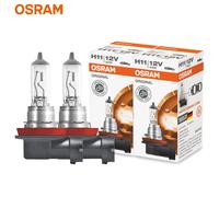 OSRAM 64211 Lámpara Halogen PGJ19-2 12V 55W H11, Halogenweiß