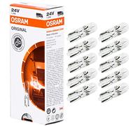 OSRAM 2741 Lámpara de Pinzamiento, Casquillo de Cristal, 24V