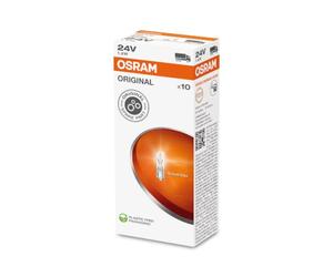 OSRAM 2741 Lámpara de Pinzamiento, Casquillo de Cristal, 24V