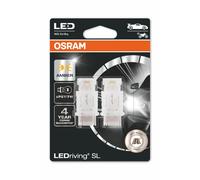 OSRAM LEDriving® SL, ≜ P27 / 7W, ámbar, lámparas LED de señalización, solo uso todoterreno, no ECE, blister doble