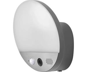 OSRAM 4099854474910 Wandleuchte mit integrierter Kamera - grau