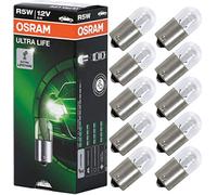 OSRAM Lámpara R5W ULTRA LIFE® halógena para PEUGEOT: 307, 207, 3008, 205, Expert, Boxer, Partner, 309, 207+, 405, J5, 605, 305 (Ref: 5007ULT)